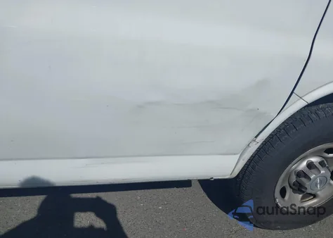 2019 Chevrolet Express 2500 Work Van from USA, damaged, VIN 1GCWGAFP2K1251874